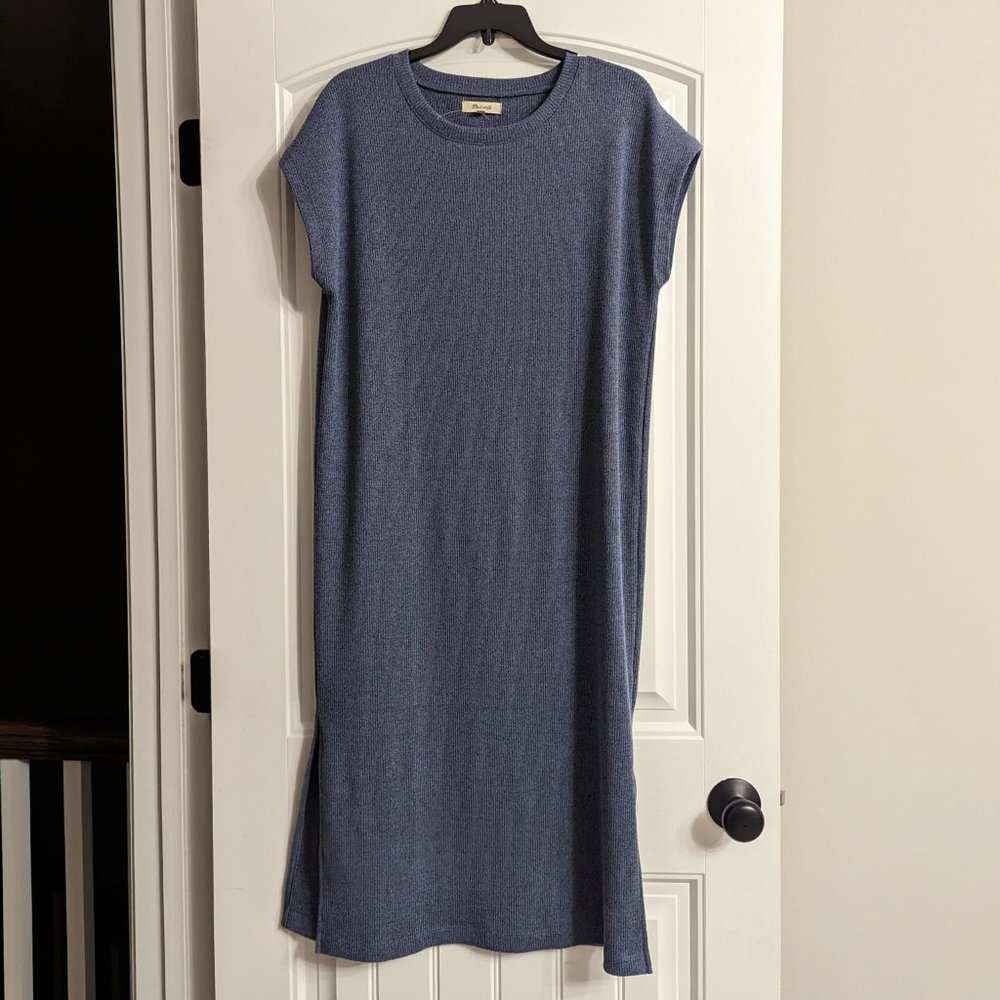 Madewell Comfy Oversized Ribbed Sweater Dress